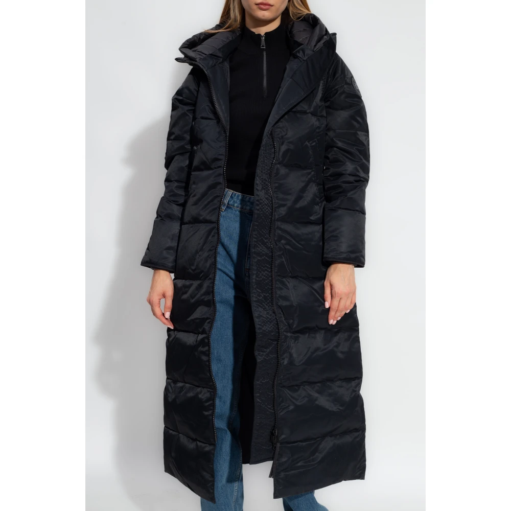 Canada Goose Lange Donsjas Mystique Black Dames