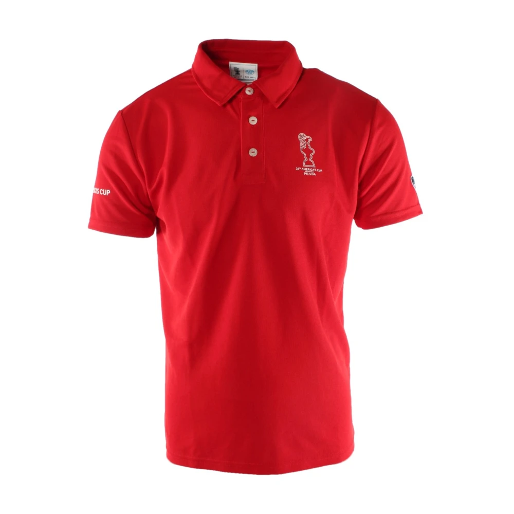 North Sails Men's Red Polo Shirt X Prada - Polo Shirts - S - Tops
