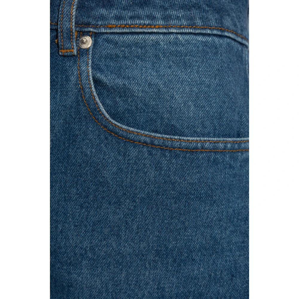 Ami Paris High-rise jeans Blue Dames
