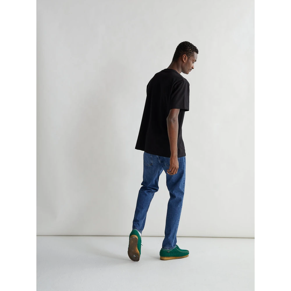 Woodbird Straight Jeans Blue Heren