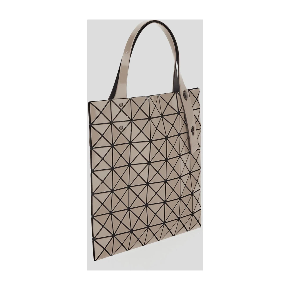 Issey Miyake Prisma Polyester Tas Beige Dames
