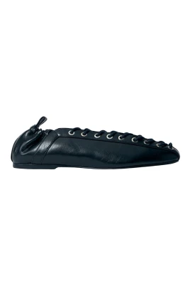 Snörade Ballerina Flats