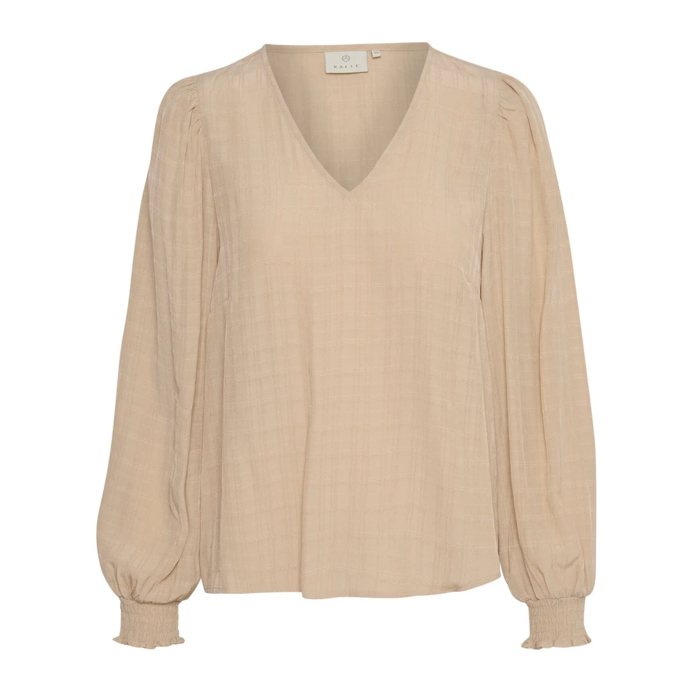 Kaffe Women's Beige Blouses, L, Blouses