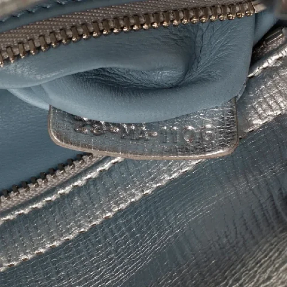Dior Vintage Pre-owned Leather dior-bags Gray Dames