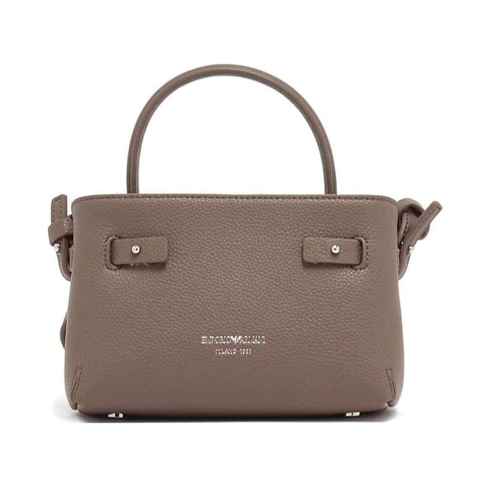 Emporio Armani Donna Grigio Borse, Taglia Unica, New,