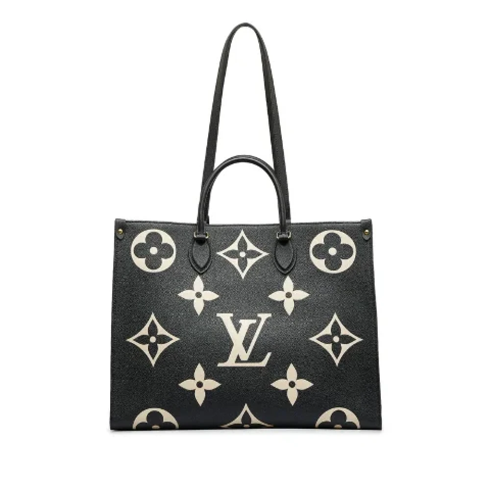 Louis Vuitton Vintage Pre-owned Leather louis-vuitton-bags Black Dames