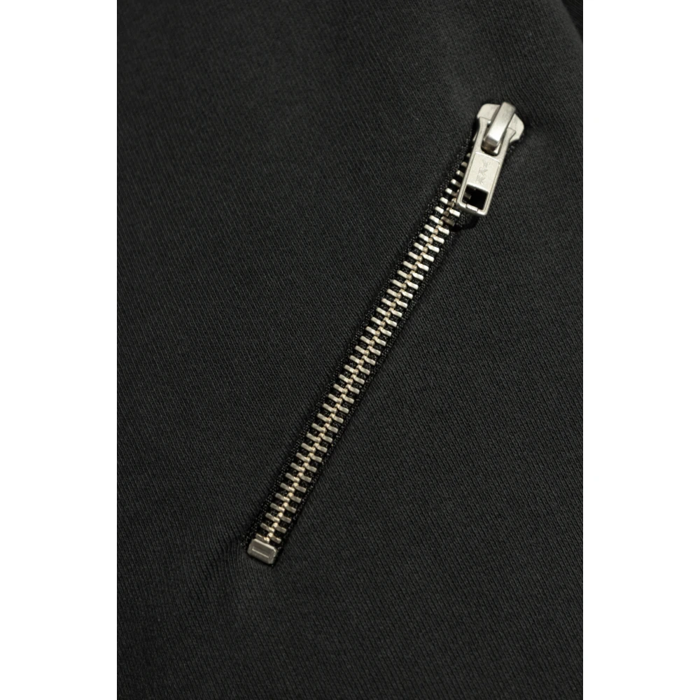 MM6 Maison Margiela T-shirt met zak Black Dames