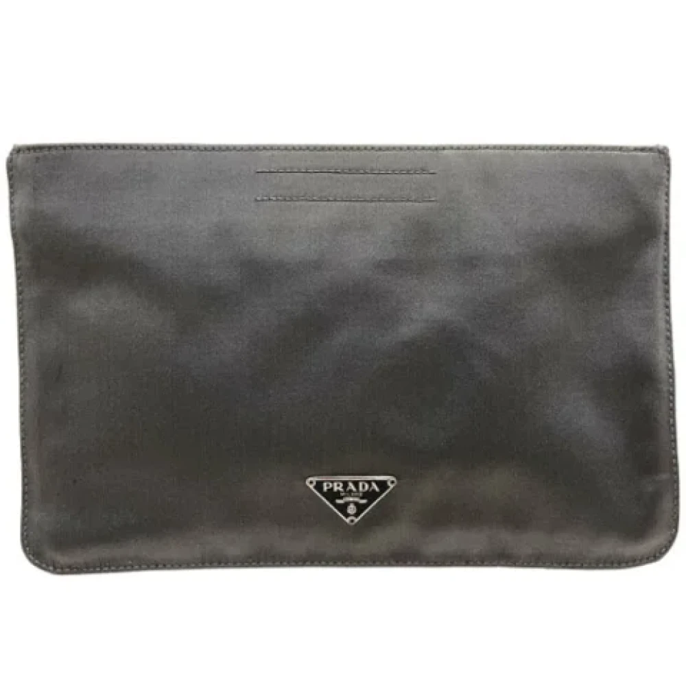 Prada Vintage Pre-owned Fabric prada-bags Black Dames