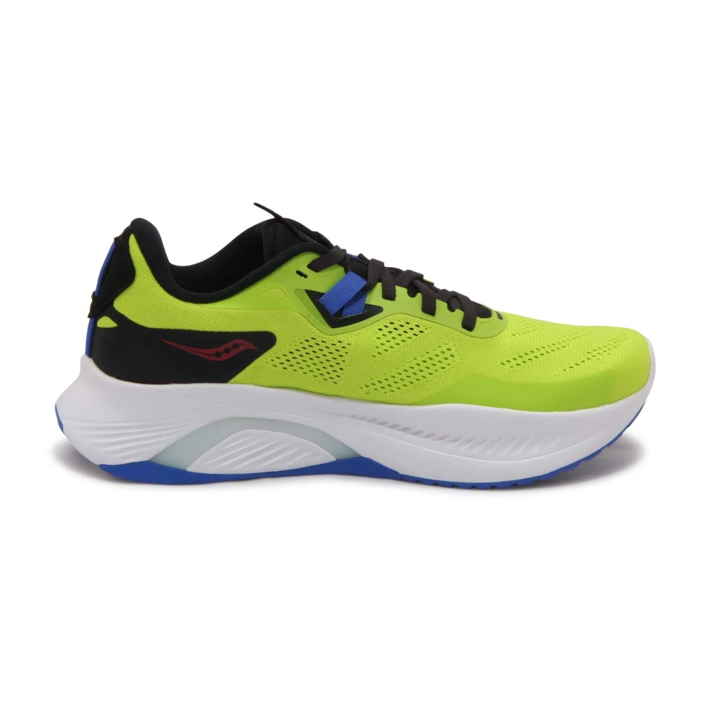 Saucony Guide 15 Acid Hardloopschoenen Heren Schoenen Groen
