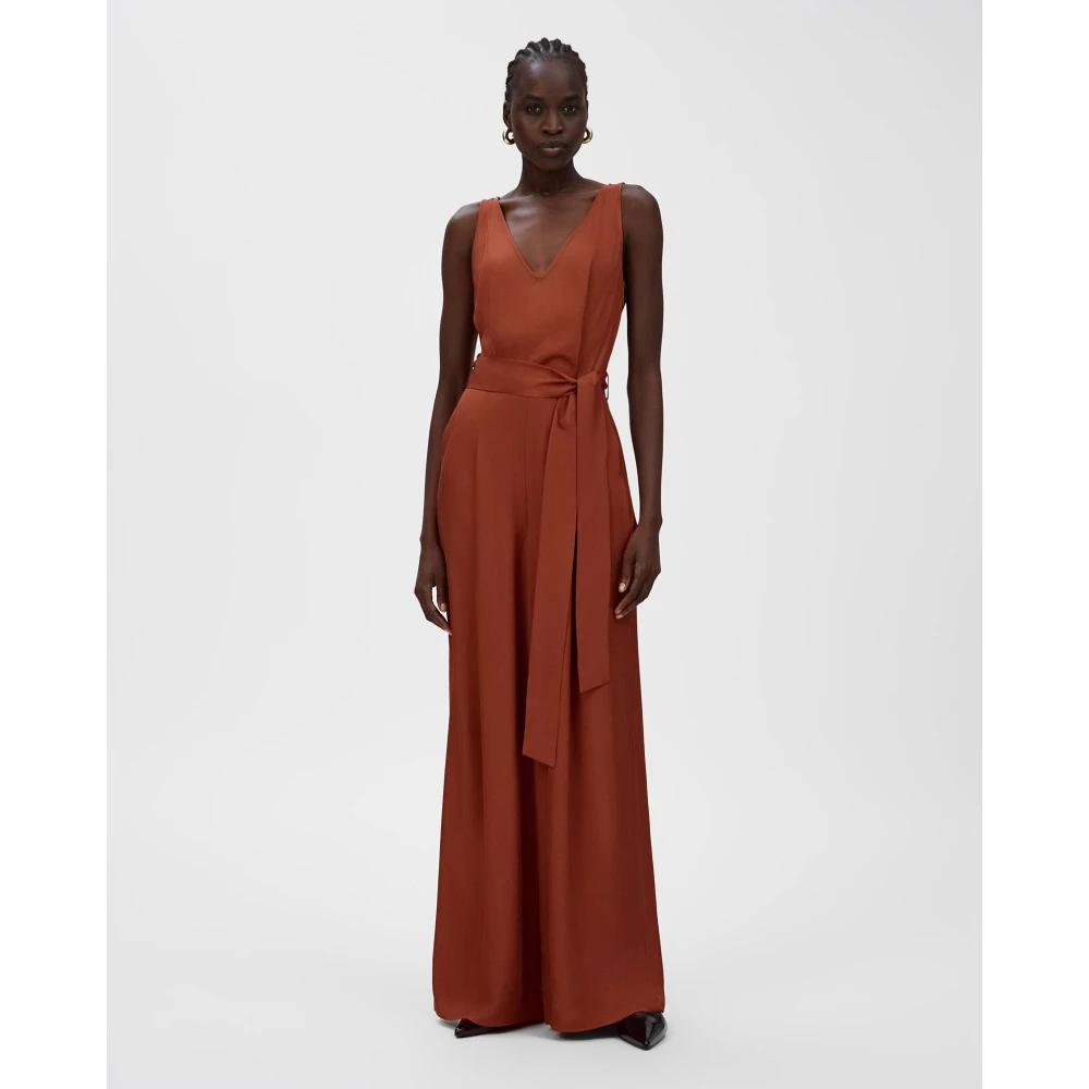 IVY OAK Patricia Jumpsuit Red Dames