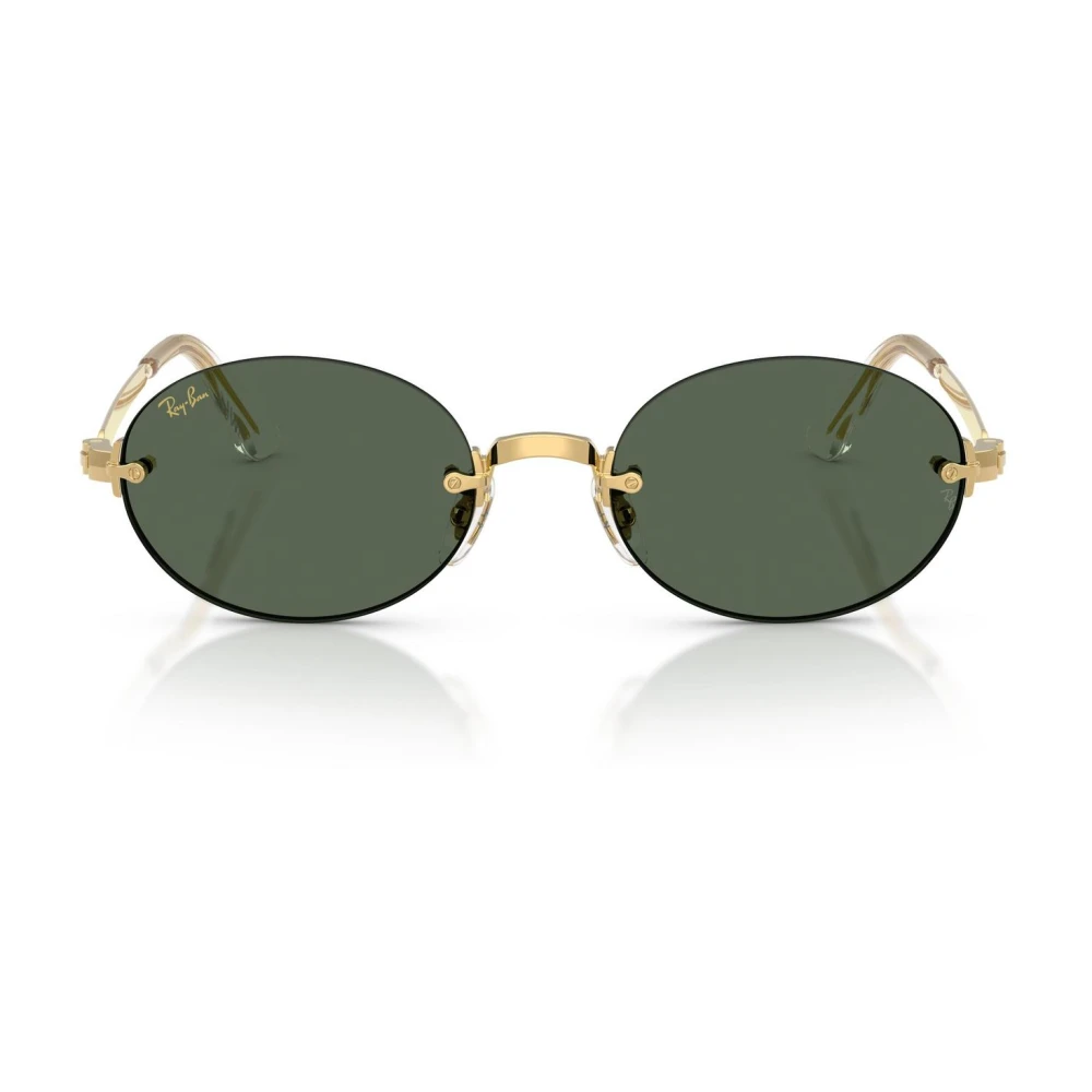 Ray - Ban Unisex Gold/Green Rb3929 001/71 Sunglasses Metal Round Normal - Image 5