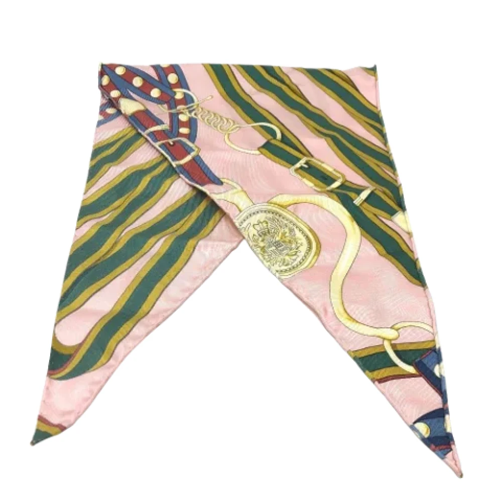 Pre-owned > Pre-owned Accessories > Pre-owned Scarves - - Hermès Vintage - Modalova