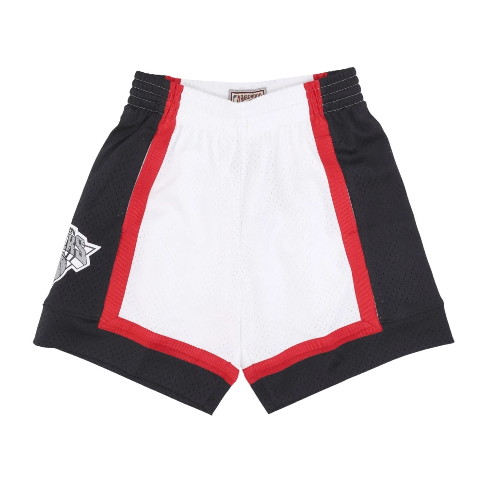 Mitchell & Ness NBA Cracked Cement Basketball Shorts White, Herr