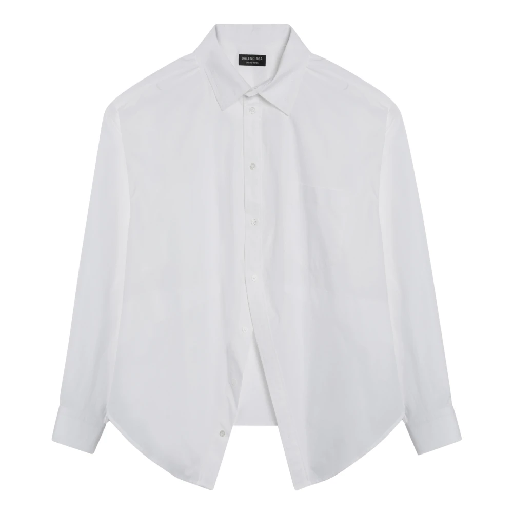 Balenciaga Lange mouwen overhemd White Dames