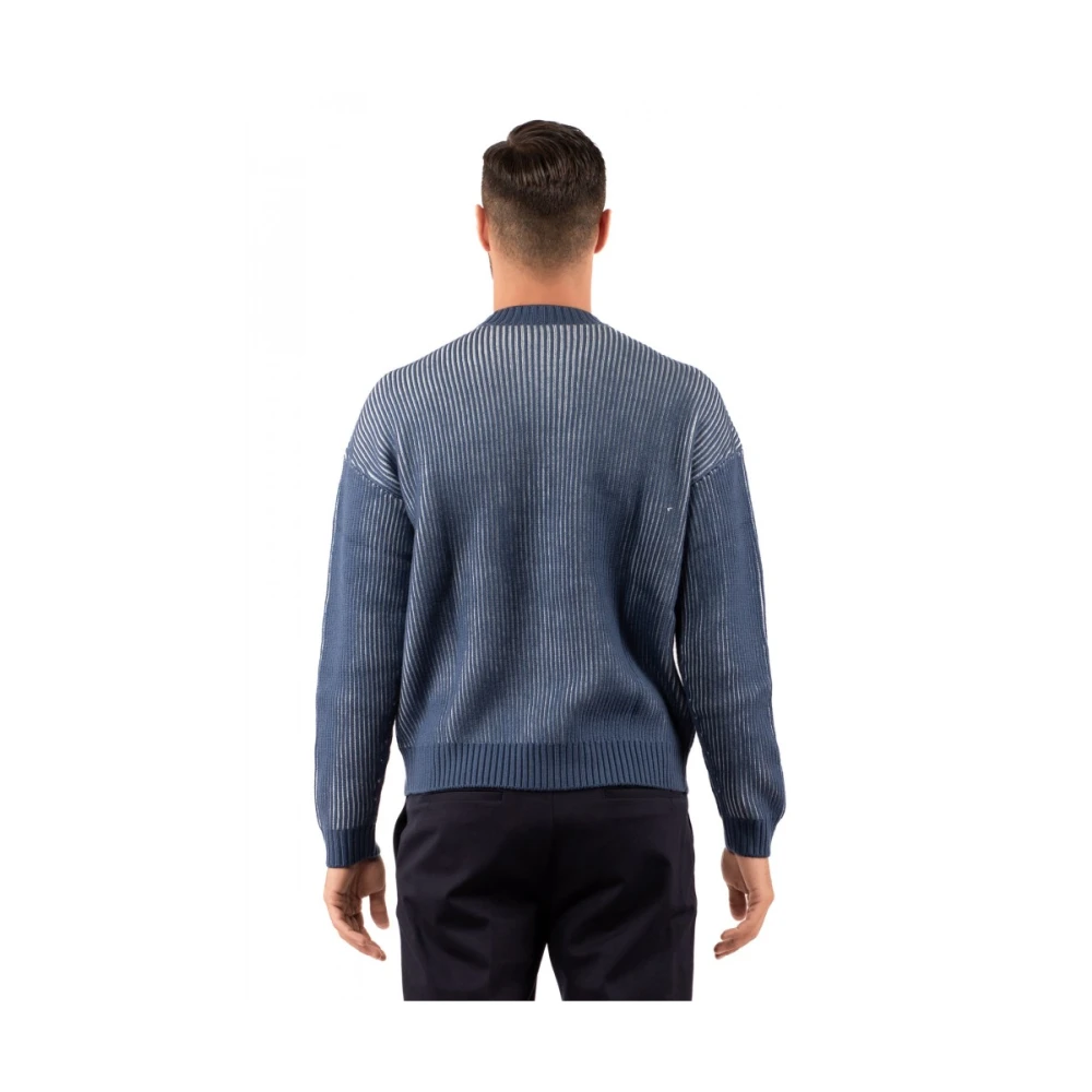 Emporio Armani Herenoverhemd Blue Heren
