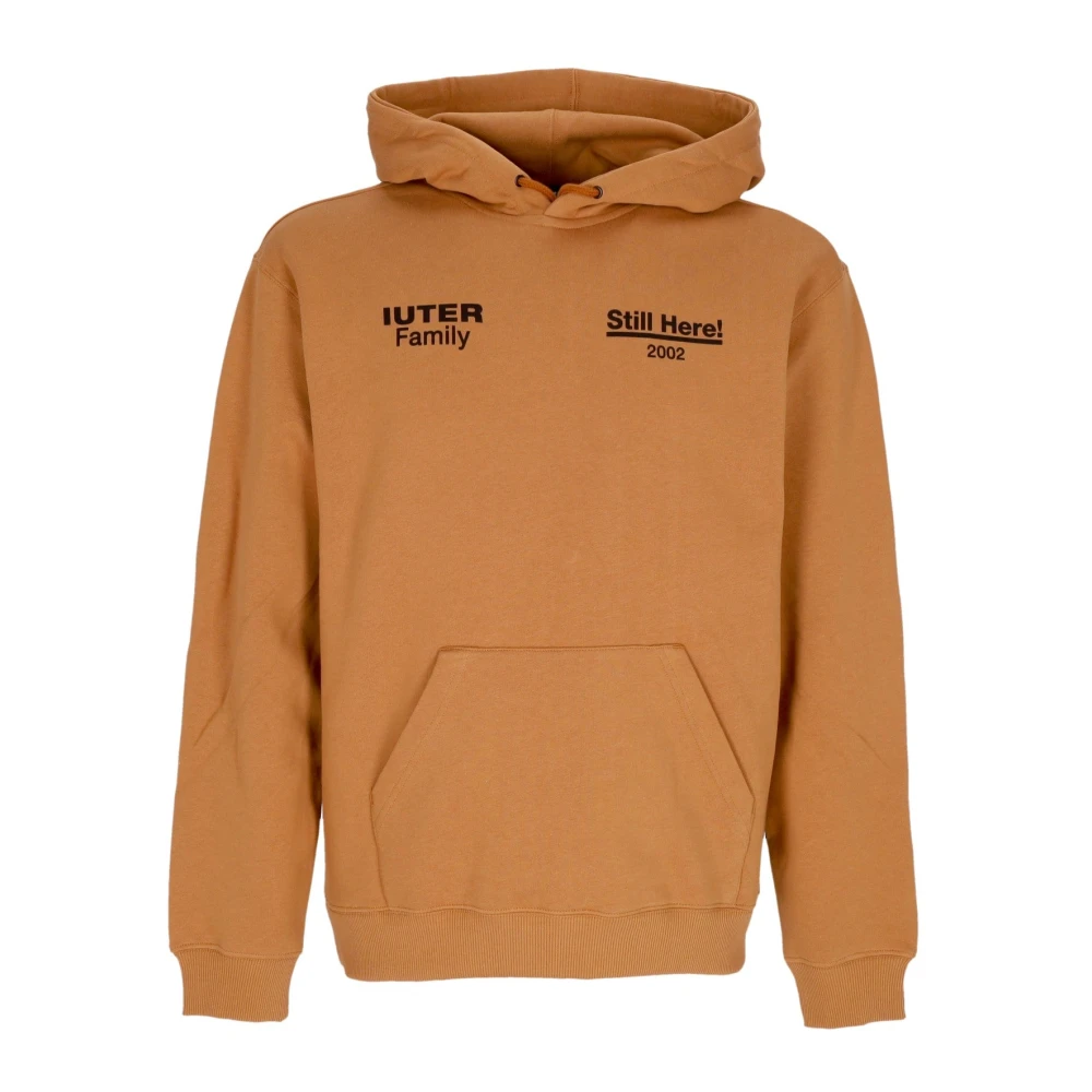 Iuter Jewel Hoodie Cookie Heren Hoodie Brown Heren