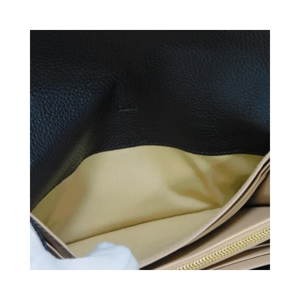Chloé Pre-owned Leather wallets Black Dames