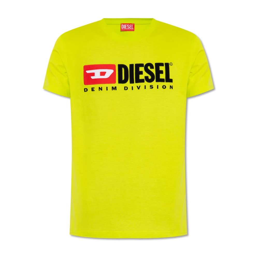 Diesel T-Diegor-Div T-shirt Green Heren