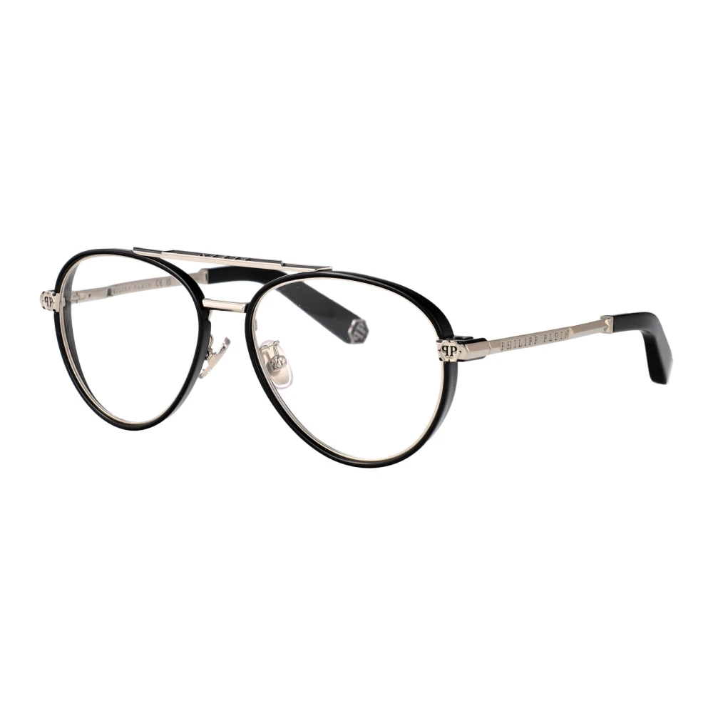 Philipp Plein Stijlvolle Optische Plein Light Bril Black Heren