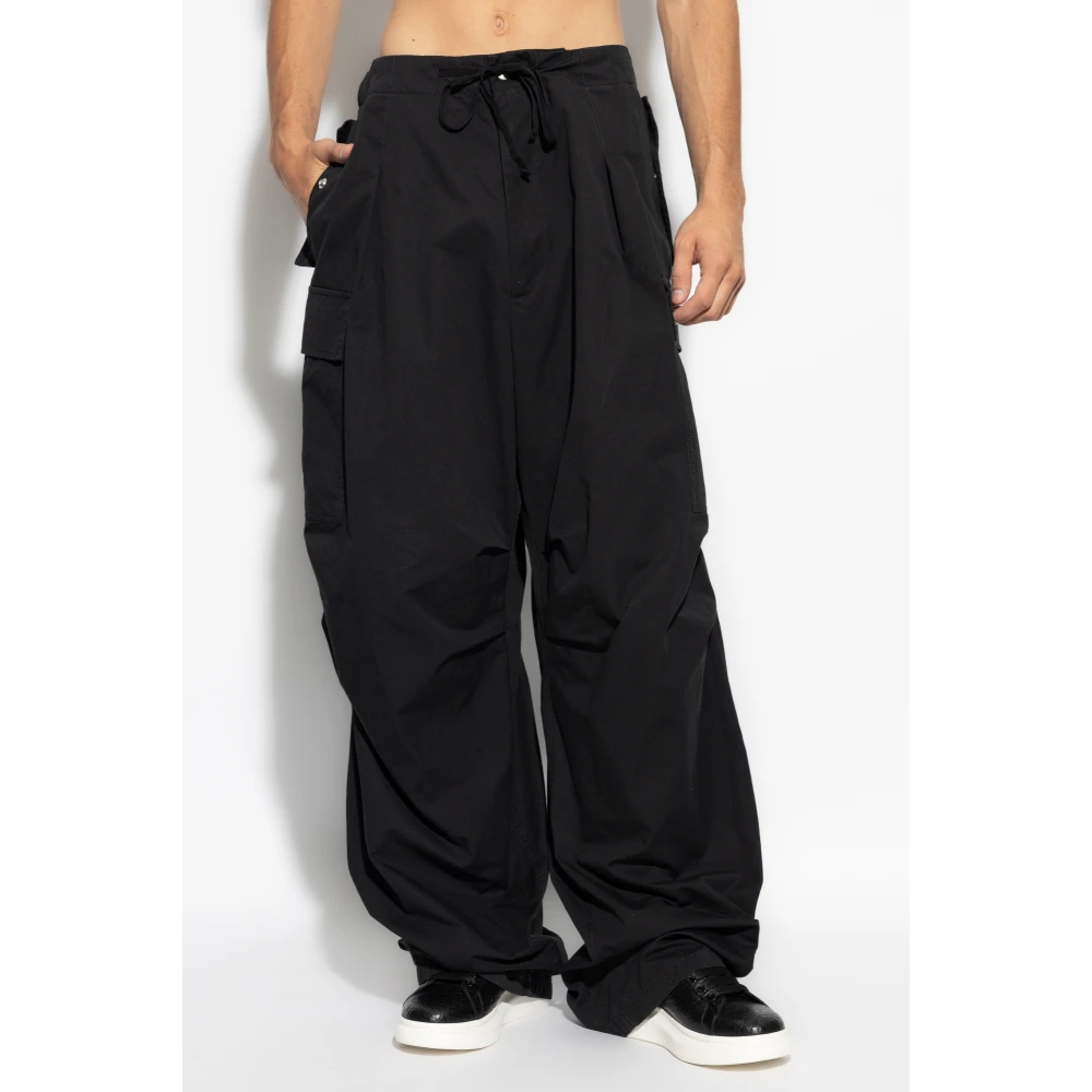 alexander mcqueen Cargo broek Black Heren
