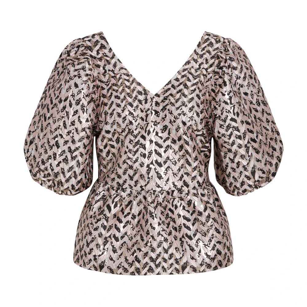 RUE de Femme Elegante Vrouwelijke Blouse in Poeder Pink Dames