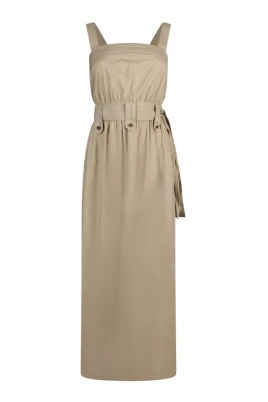 Long Poplin Dress