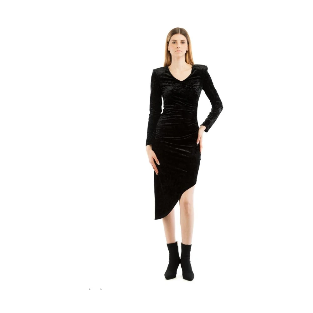 Patrizia Pepe Donna Nero - Sleek Dress - Dresses - Xs