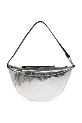 Luna Metallic Läder Axelväska