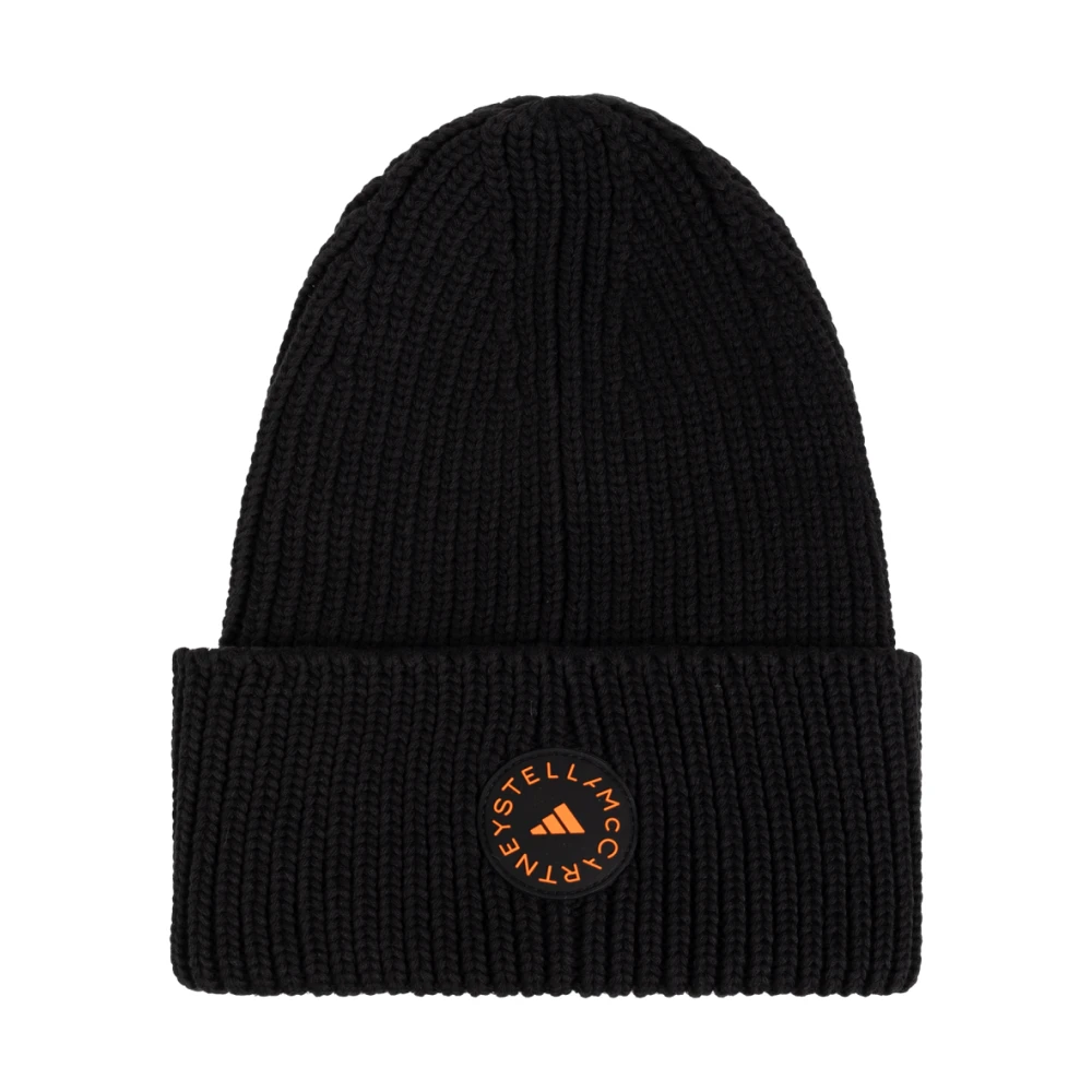 adidas by stella mccartney Muts met logo Black Dames