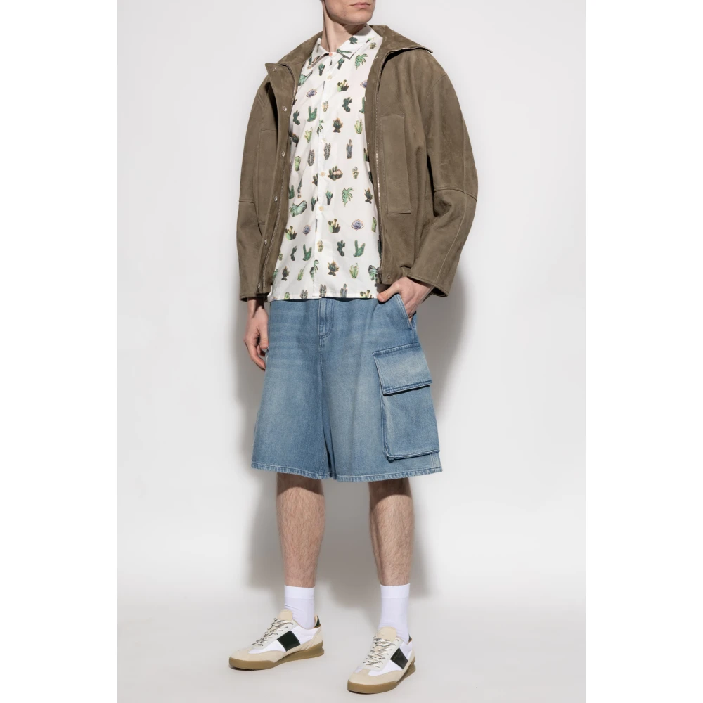 PS By Paul Smith Kortemouwenshirt White Heren