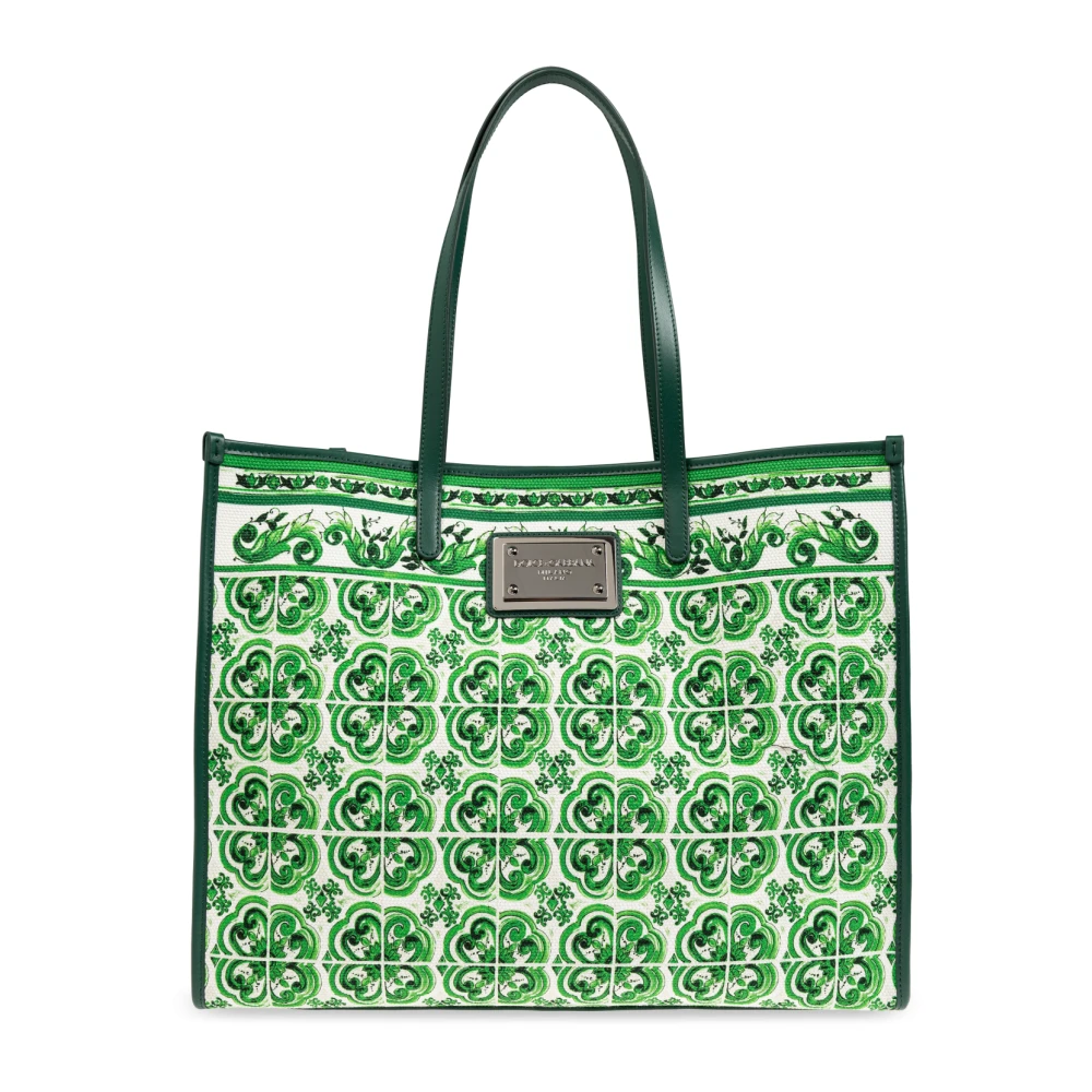 Dolce & Gabbana Tas type shopper Green Heren