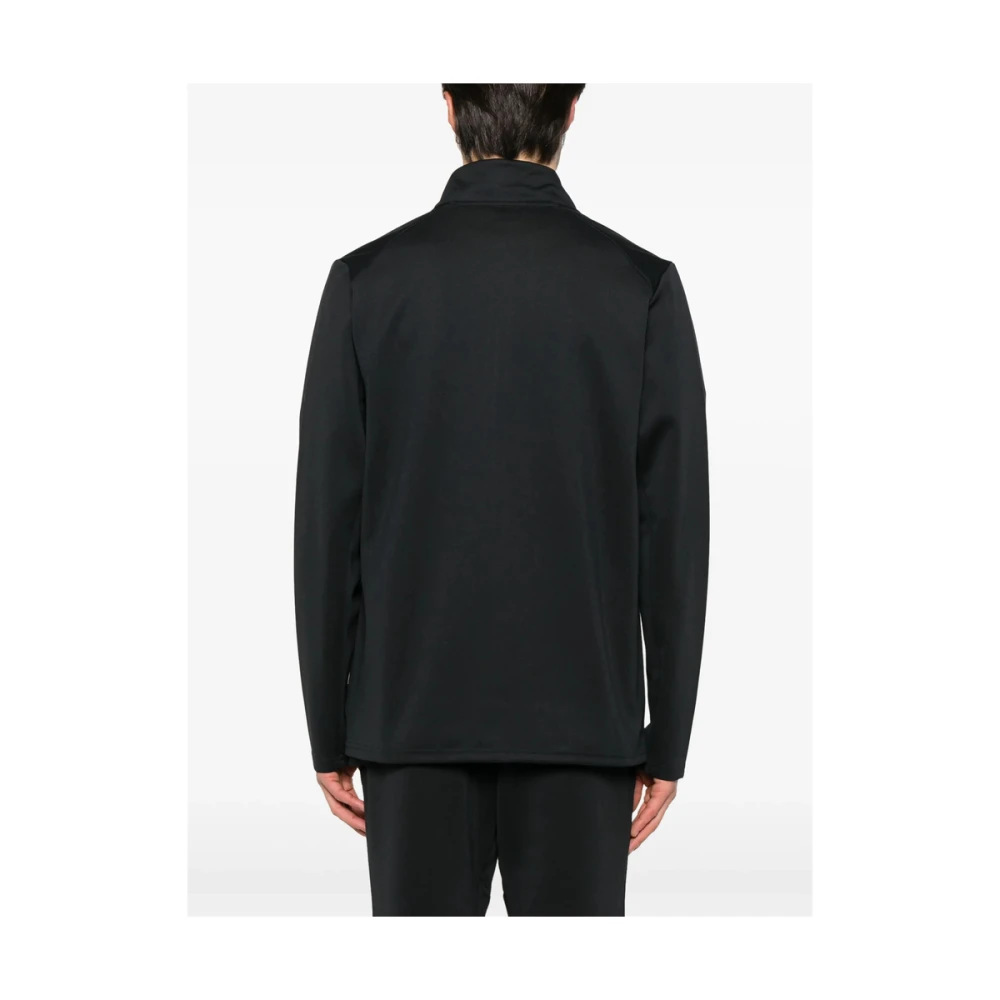 New Balance Reflecterend Zwart Sweatshirt met Zakken Black Heren