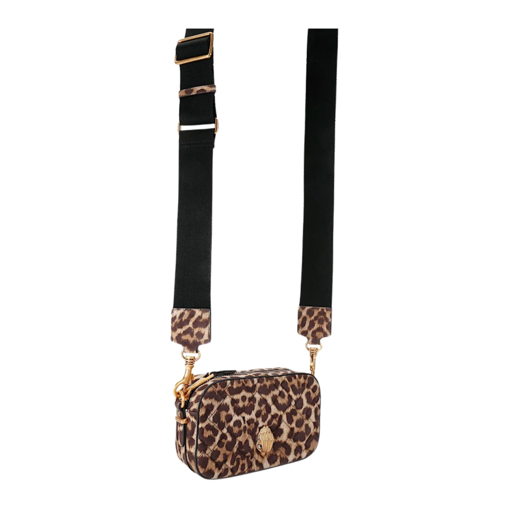 Kurt Geiger Bruine Cameratas Kensington Stijl Brown Dames