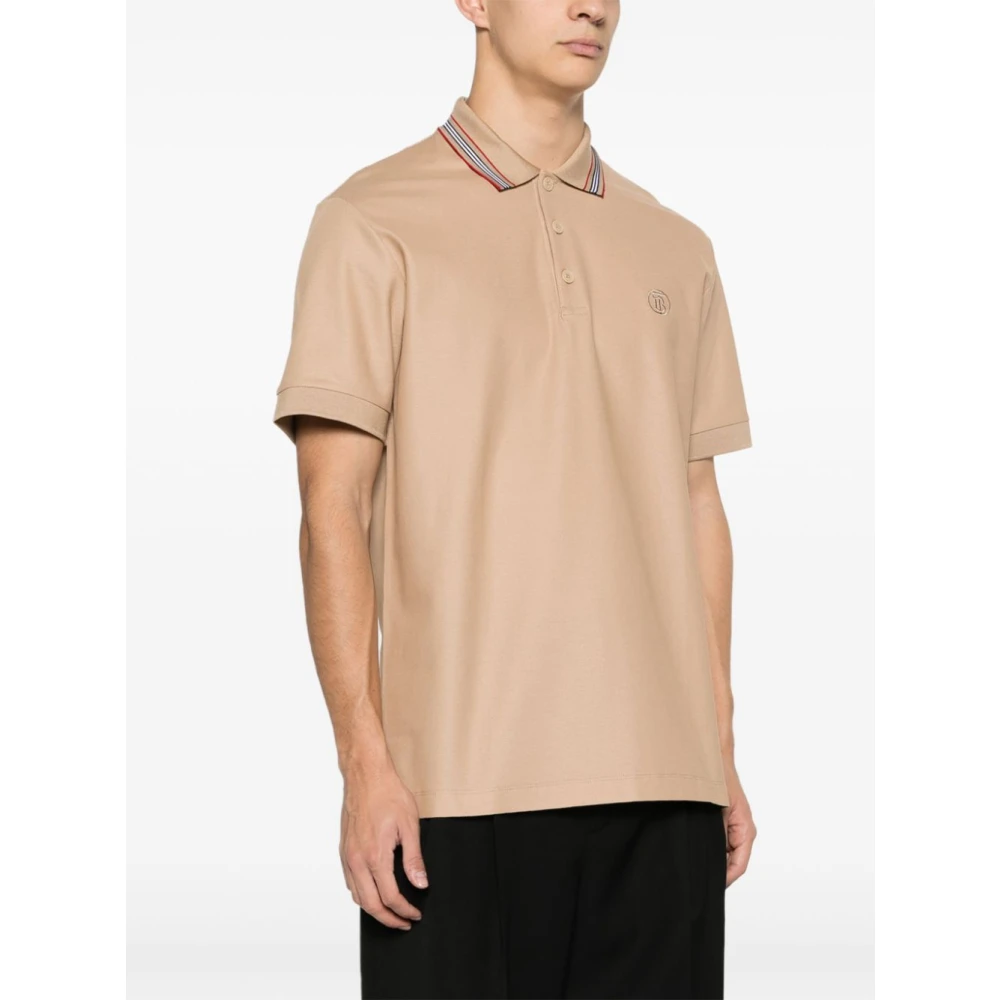 Burberry Stijlvolle T-shirts en Polos Brown Heren