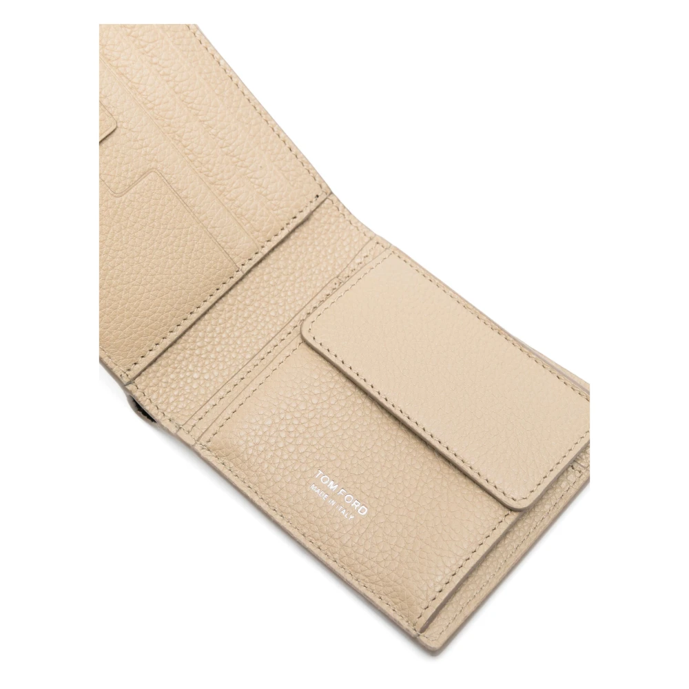 Tom Ford Stijlvolle Herenportemonnee Beige Heren