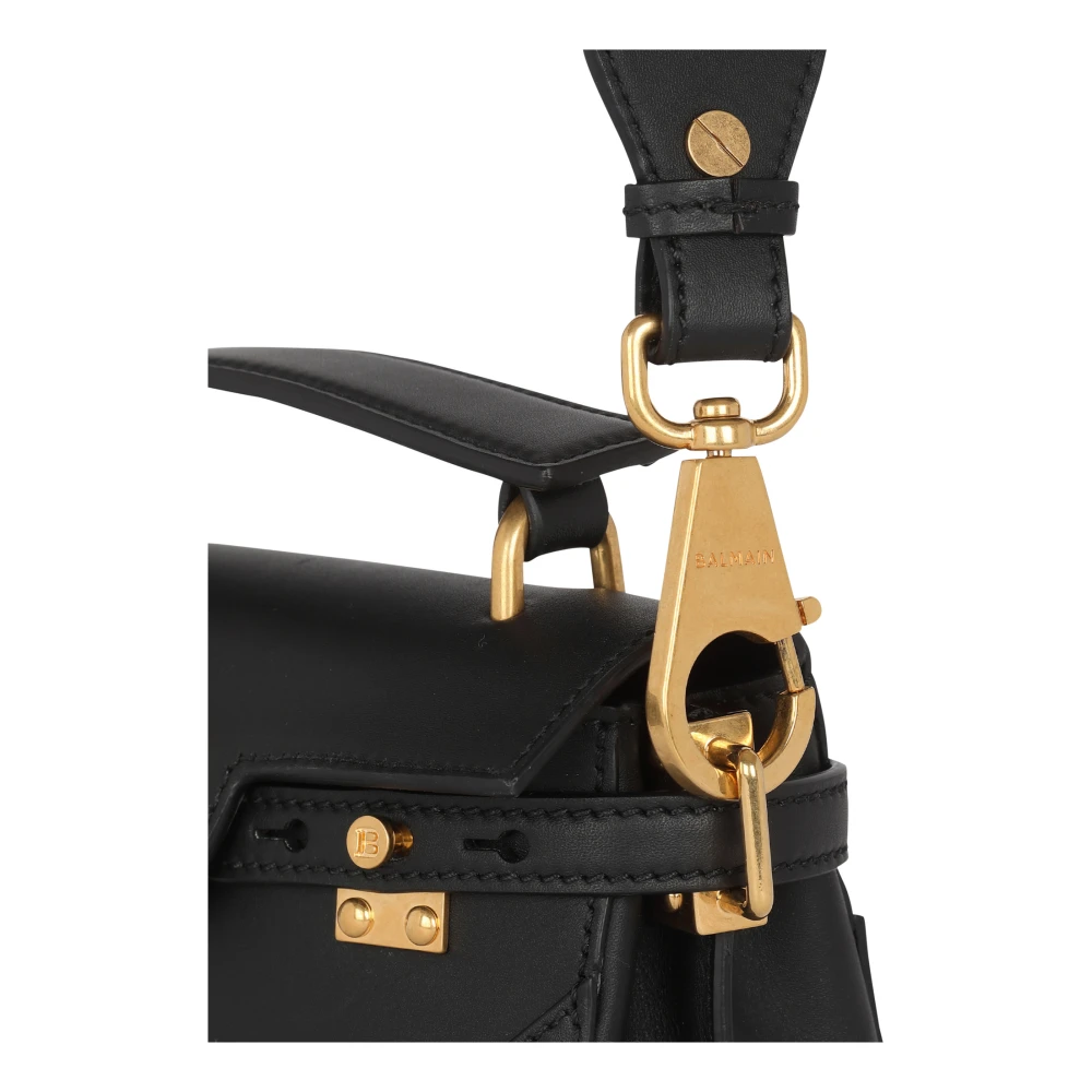 Balmain B-Buzz 19 leren tas Black Dames