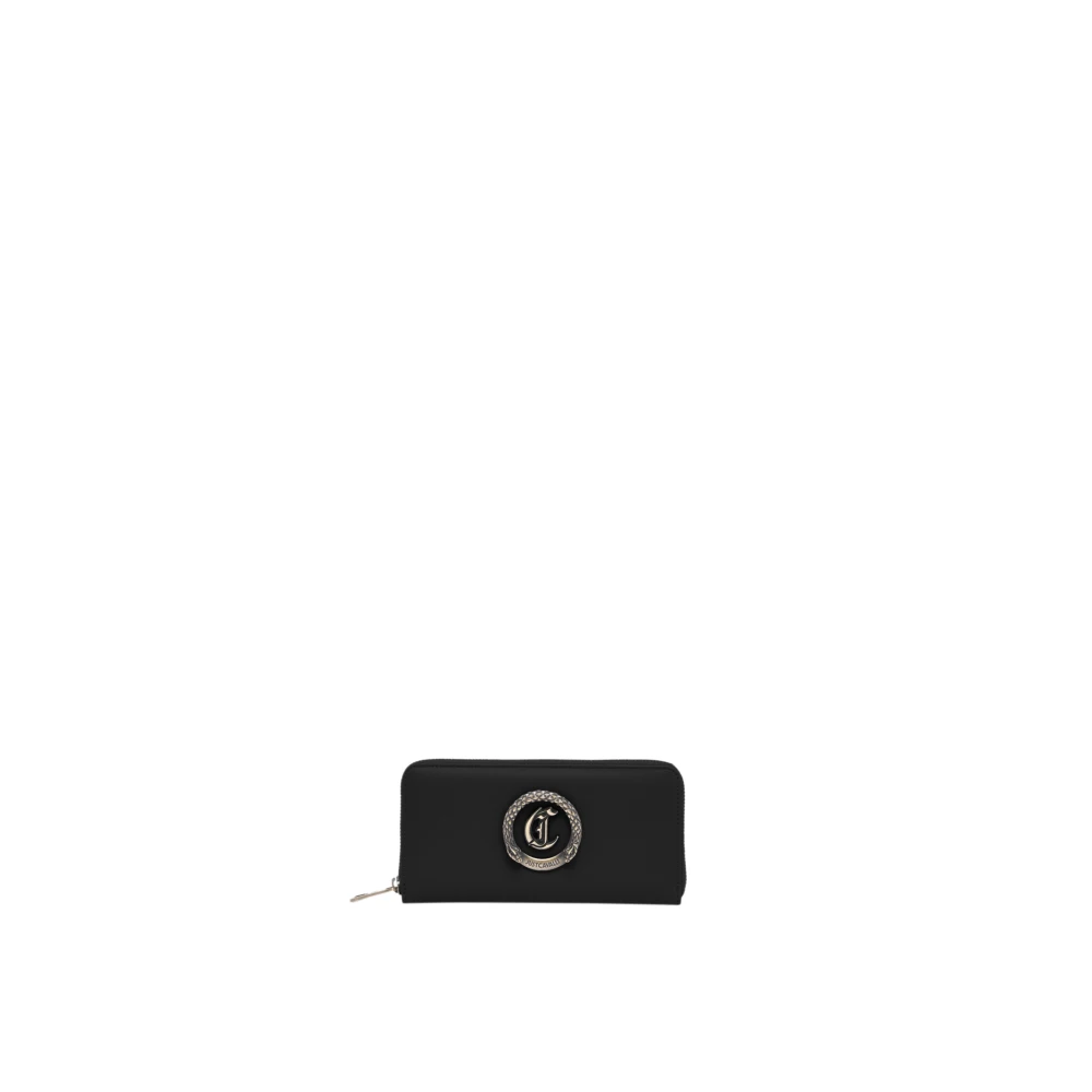 Just Cavalli Chique Wallet Collectie Black Dames