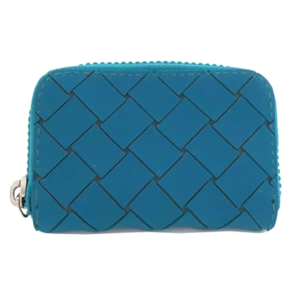 Bottega Veneta Vintage Pre-owned Fabric wallets Green Dames