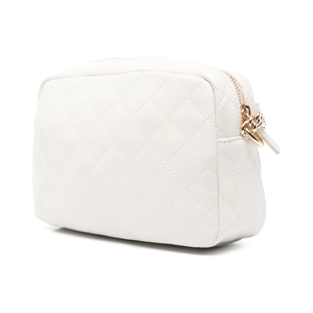 Liu Jo Beige Schoudertas met Kettingdetails Beige Dames