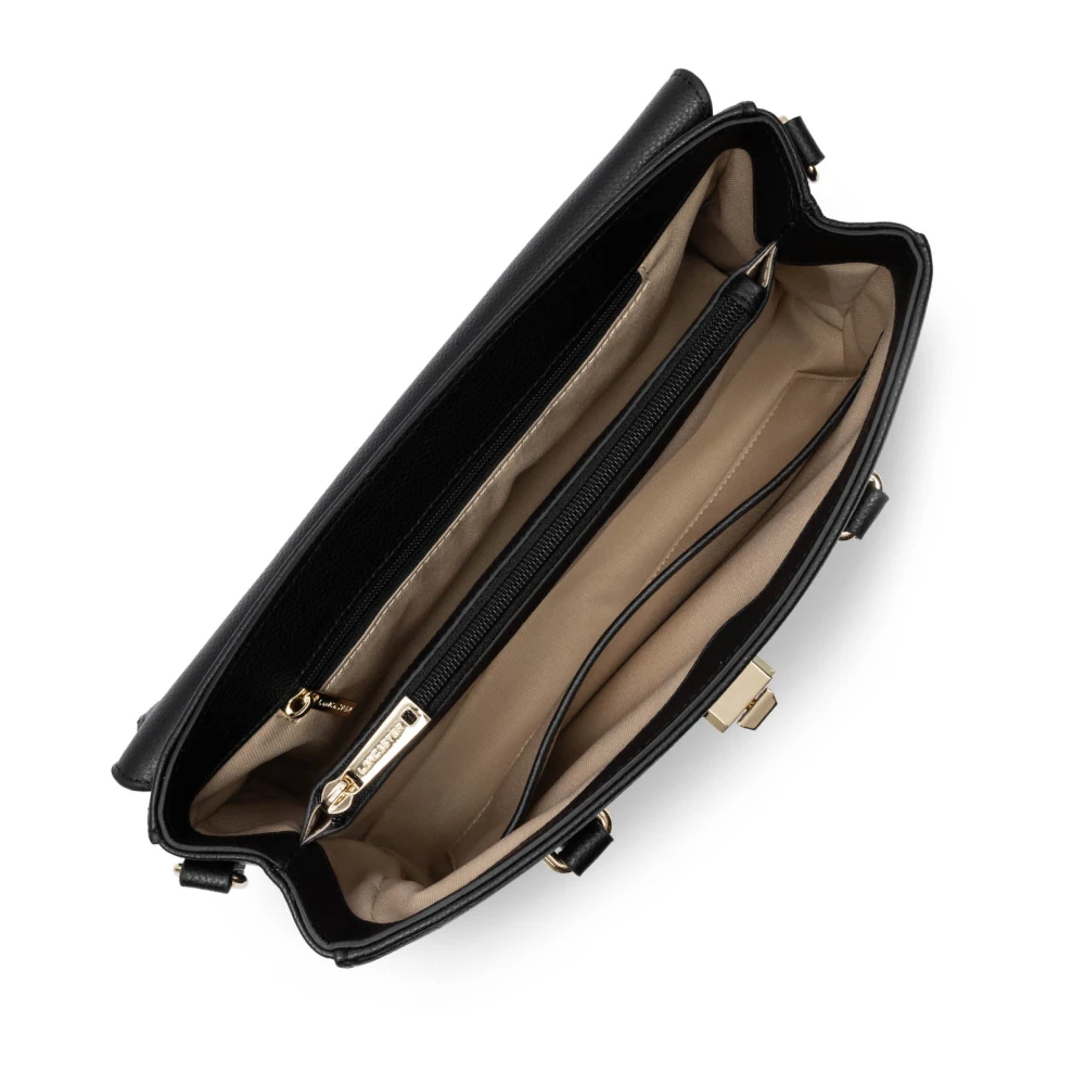 Lancaster Flap Handtas Milano Cosmos Zwart Black Dames