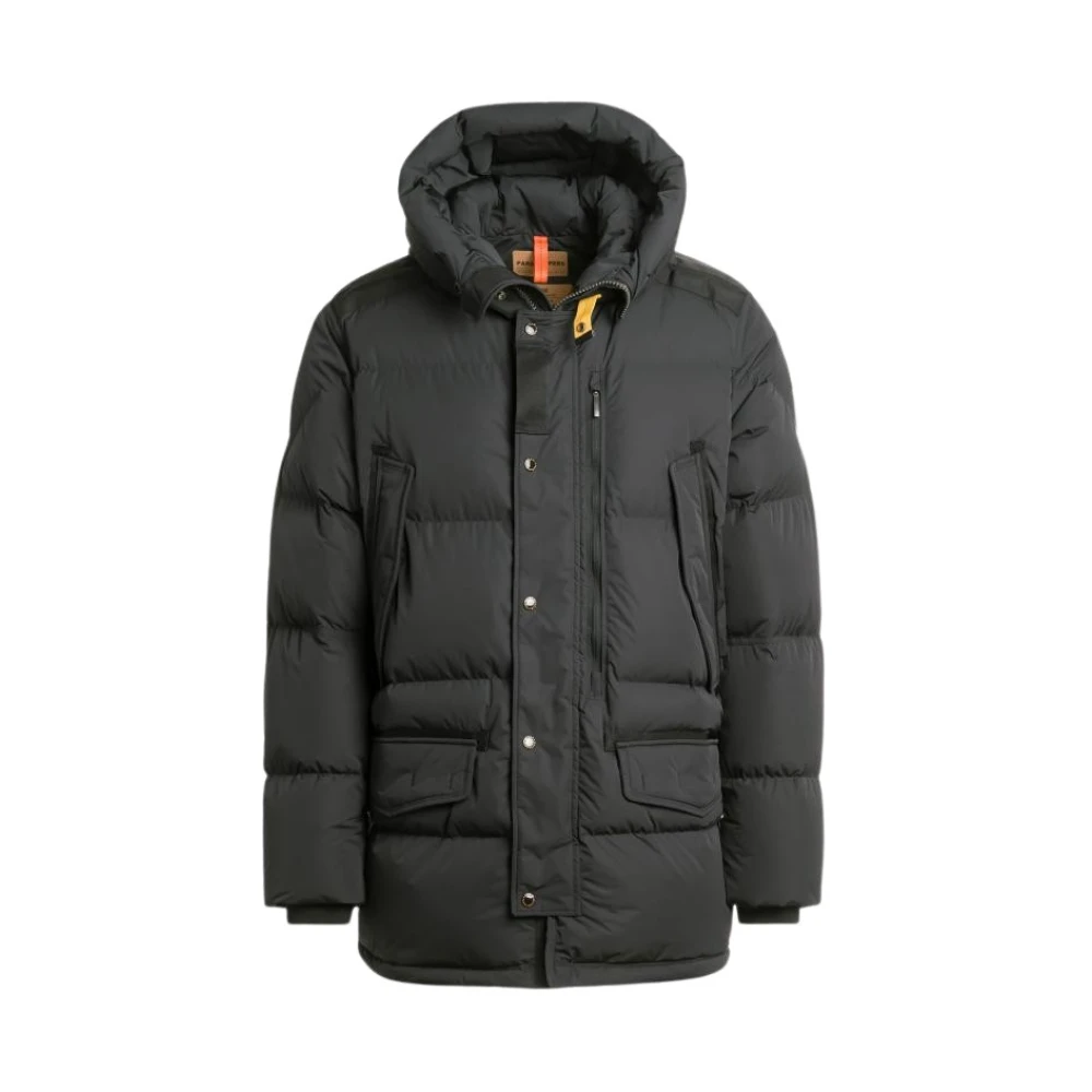Parajumpers Stijlvolle Zwarte Jas voor Avonturiers Black Heren