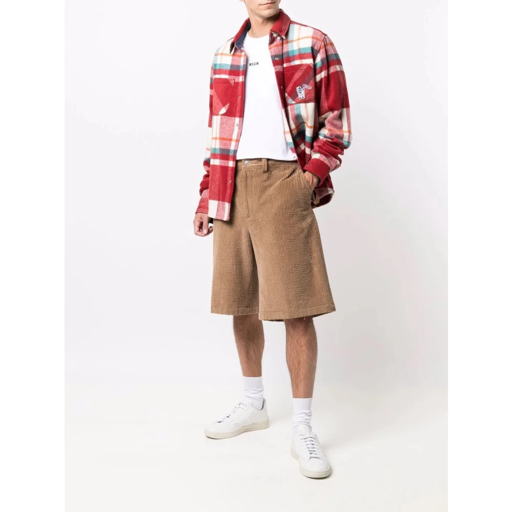 Msgm Witte T-shirts en Polos White Heren