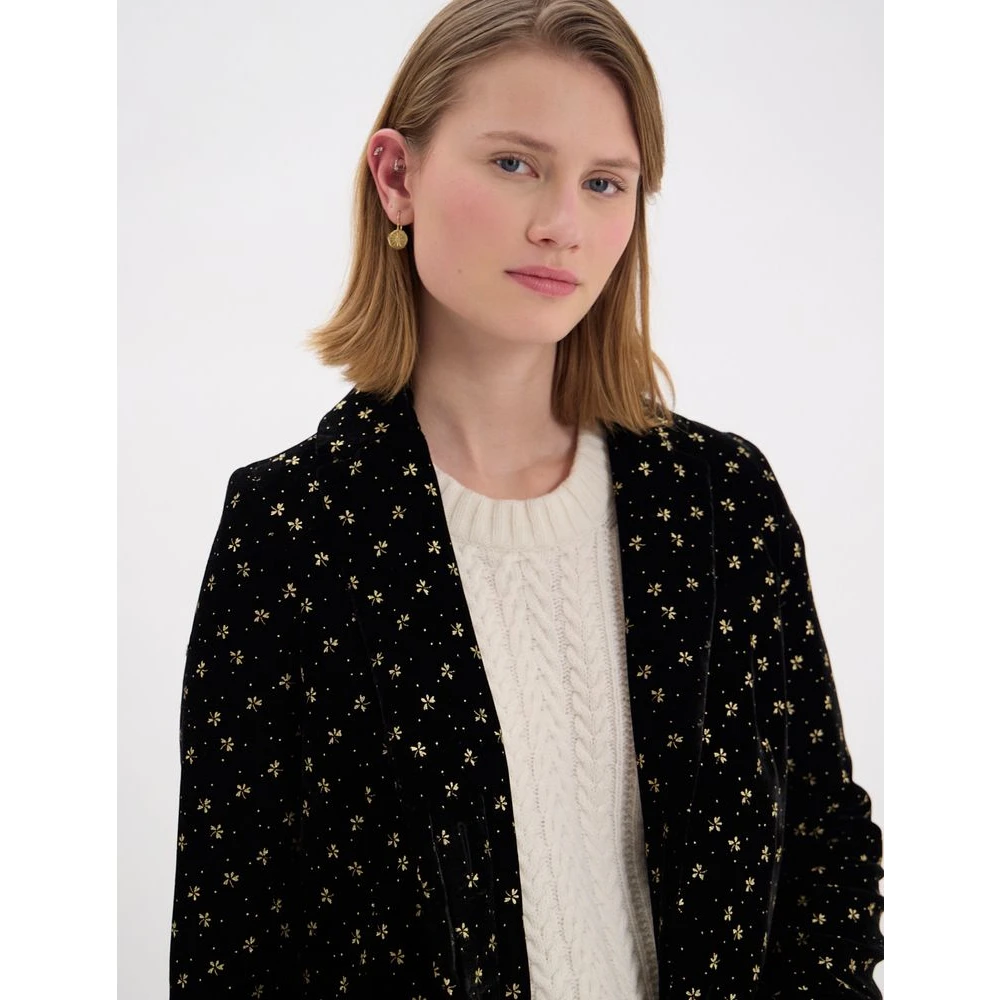 Ines De La Fressange Paris Franck Coat Black Dames