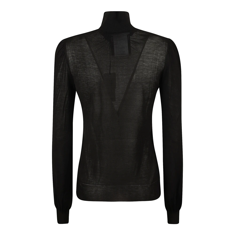 Moschino Zwarte Sweater Maglia Black Dames