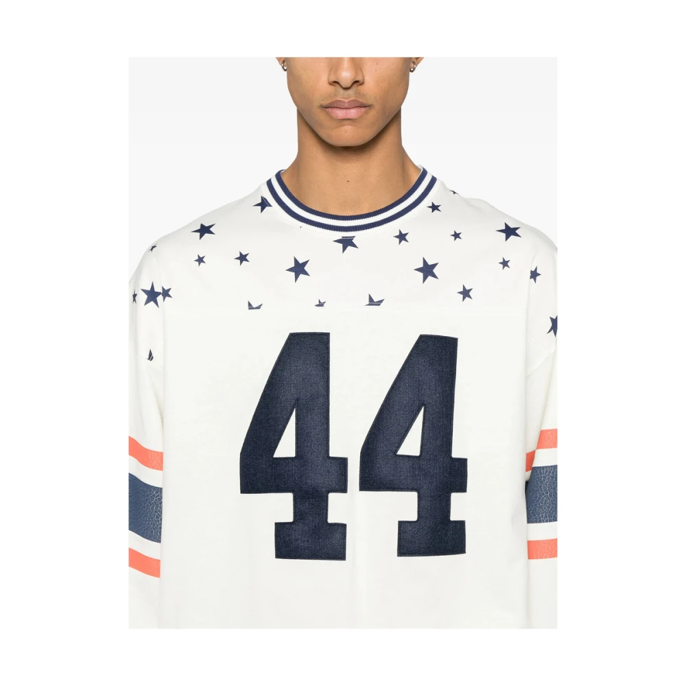 Champion Sterrenprint Streepdetail T-shirt Multicolor Heren