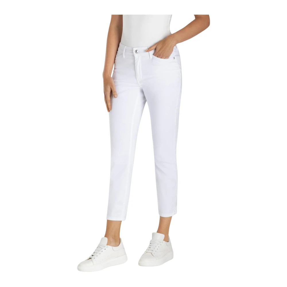 Mac Women's White Dream Chic Crop Jean - Cropped Jeans - M - Jeans