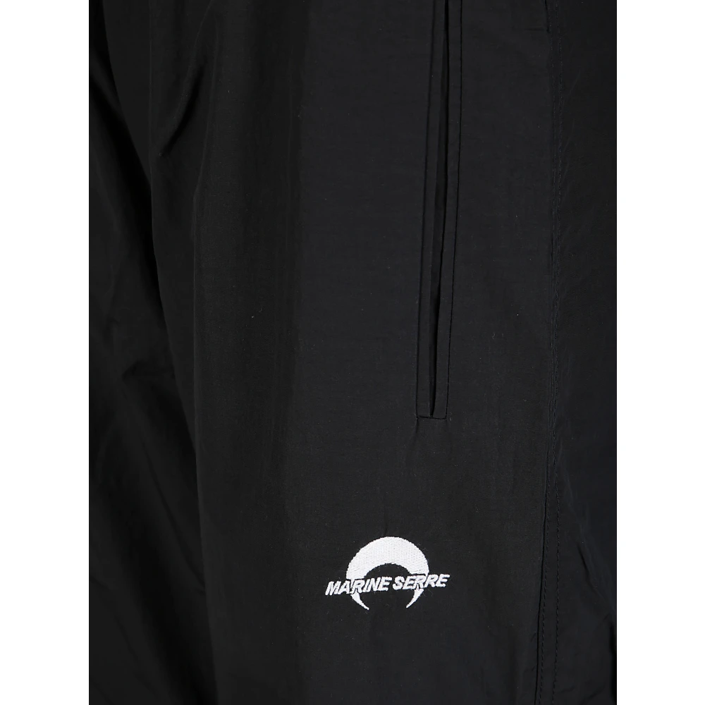 Marine Serre Sport Nylon Track Pants Black Dames