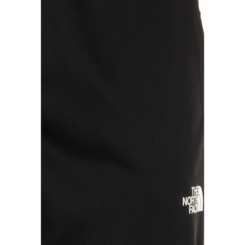 The North Face Zwarte Fleece Broek Black Heren