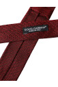 cravate-en-soie-rouge-a-motif-ajustable-pour-homme