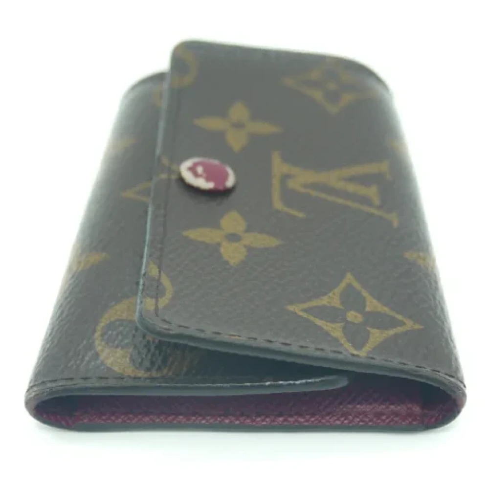 Louis Vuitton Vintage Pre-owned Fabric key-holders Brown Dames
